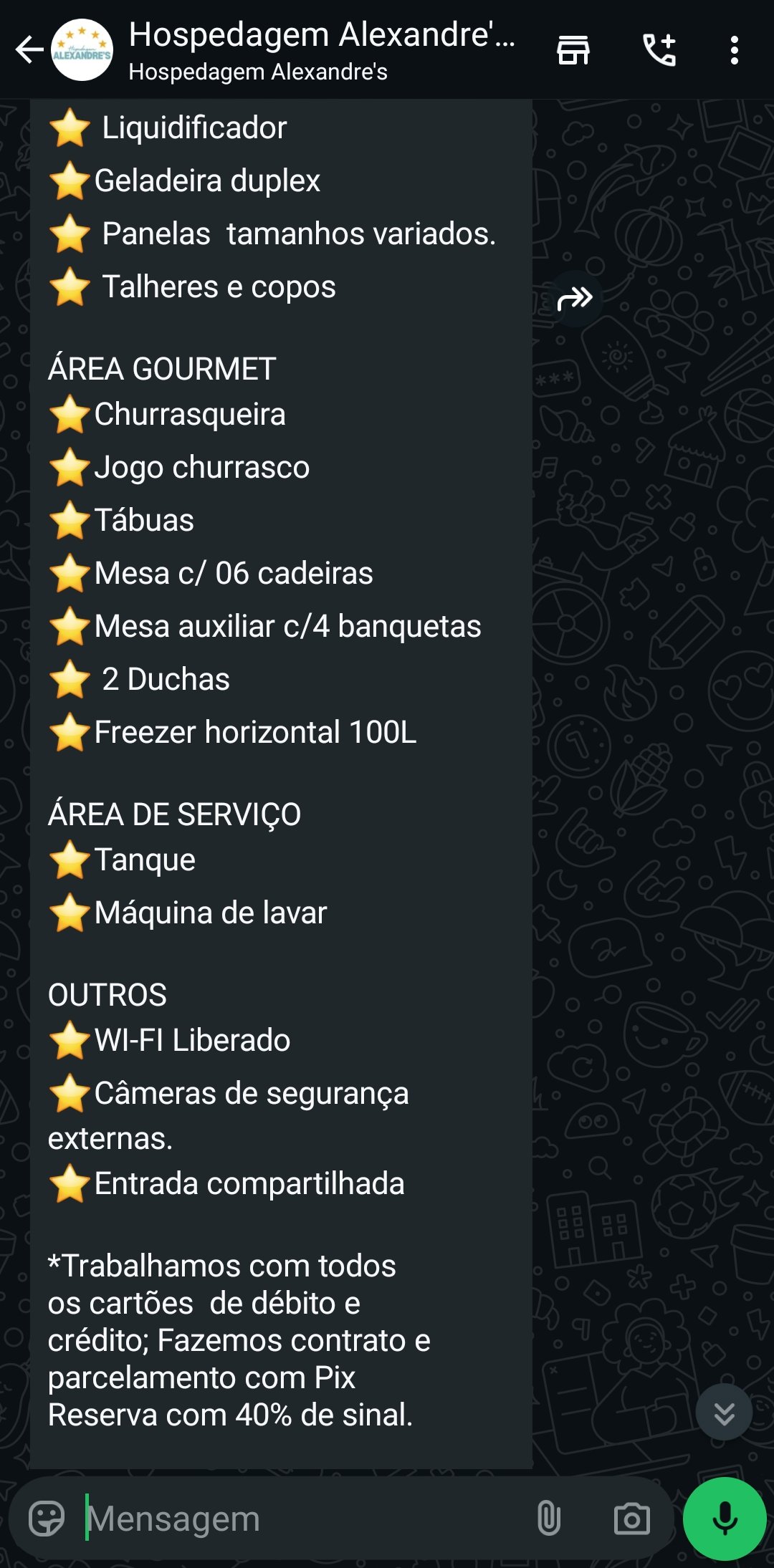 AL0004- Hospedagem temporada para 30 pessoas ou pequenas familias em cabo Frio