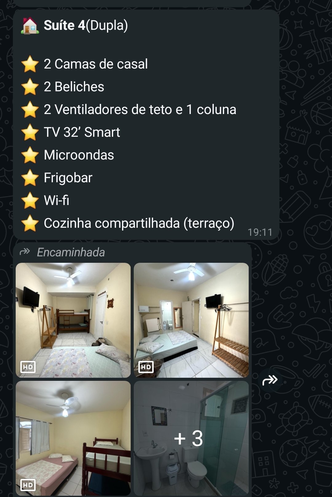 AL0004- Hospedagem temporada para 30 pessoas ou pequenas familias em cabo Frio