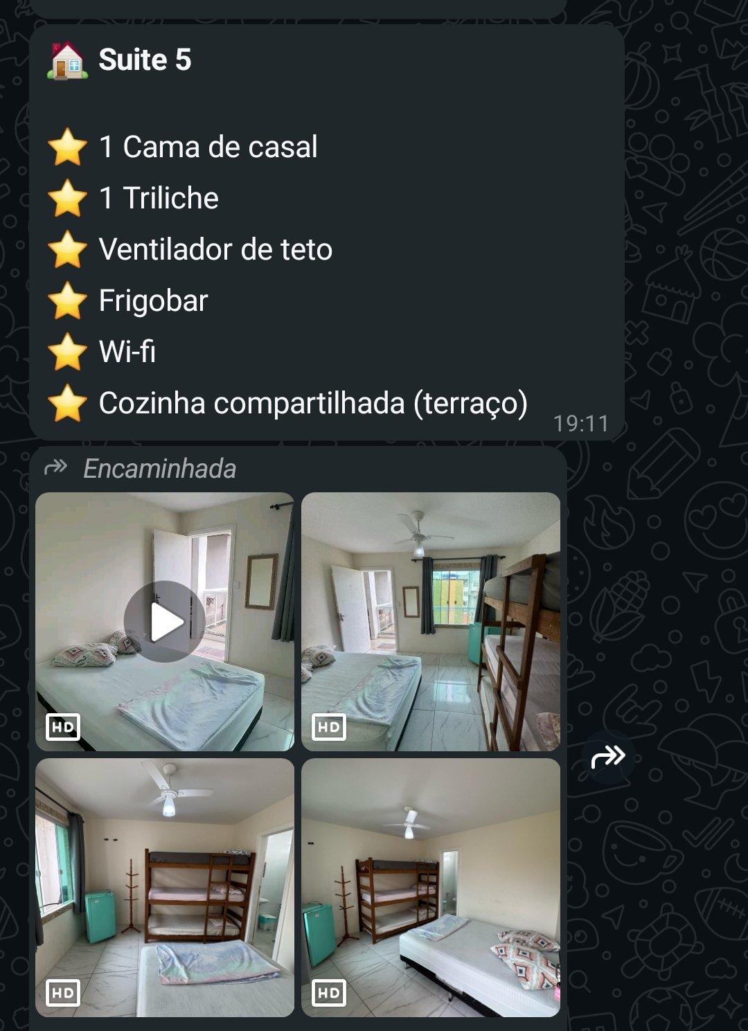 AL0004- Hospedagem temporada para 30 pessoas ou pequenas familias em cabo Frio